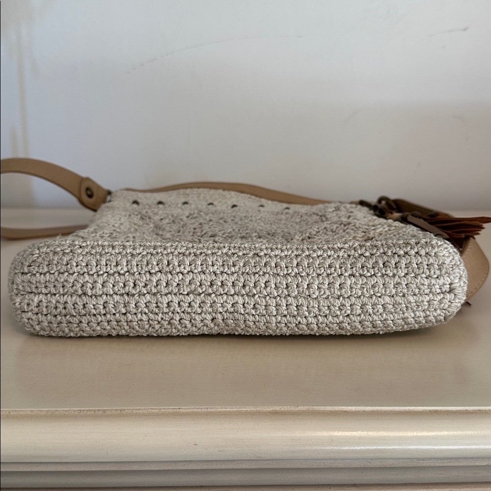 THE SAK Cream Crochet Crossbody Bag - Picture 12 of 12